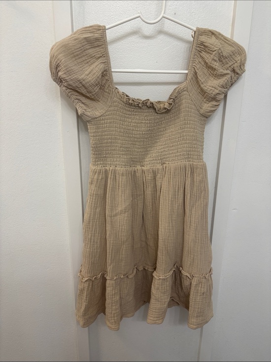 Francesca's Collections Other - Hello Frankie girls dress sand color girls L